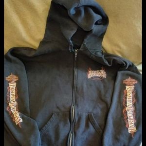 Vintage Harley Davidson Zip up Jacket- Milwaukee
